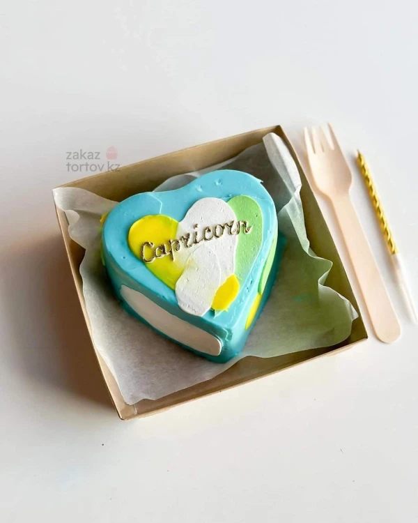 Бенто - торт "Capricorn heart"